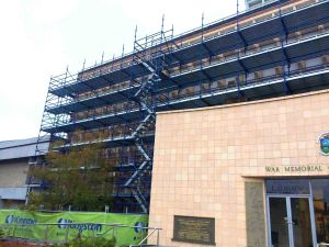 newcastle library australian renovation asbestos windows