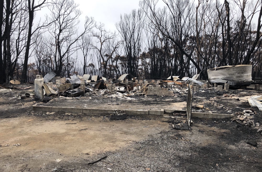 NSW fires clean-up insurance hazardous materials audit asbestos report
