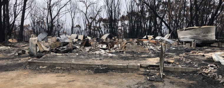 NSW fires clean-up insurance hazardous materials audit asbestos report